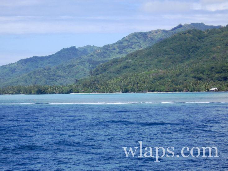 bateau pour aller à Moorea