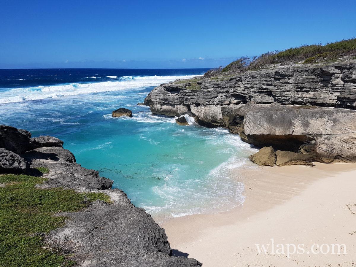 Plage de Trou d'Argent à l'île Rodrigues