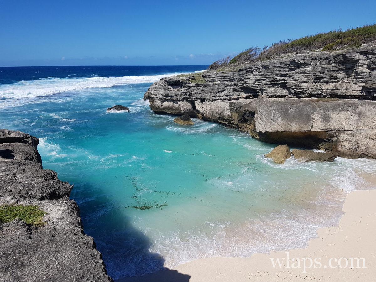 Plage de Trou d'Argent à Rodrigues