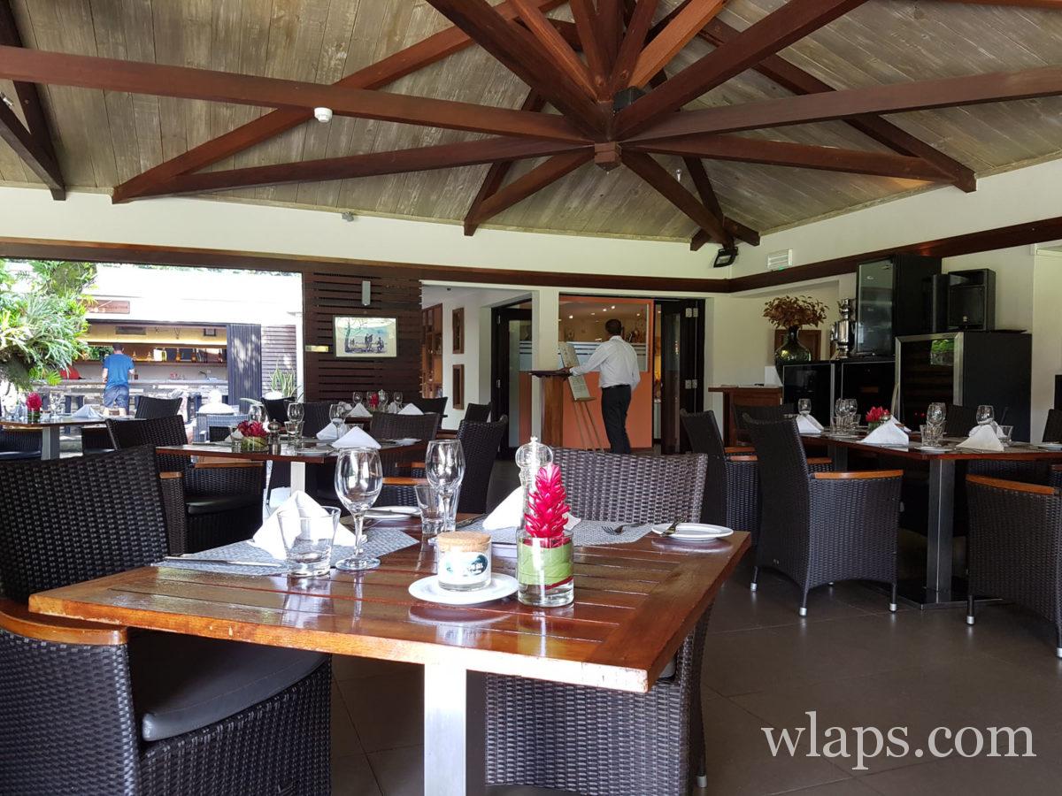 restaurant La Table du Château - Domaine de Labourdonnais à l'île Maurice