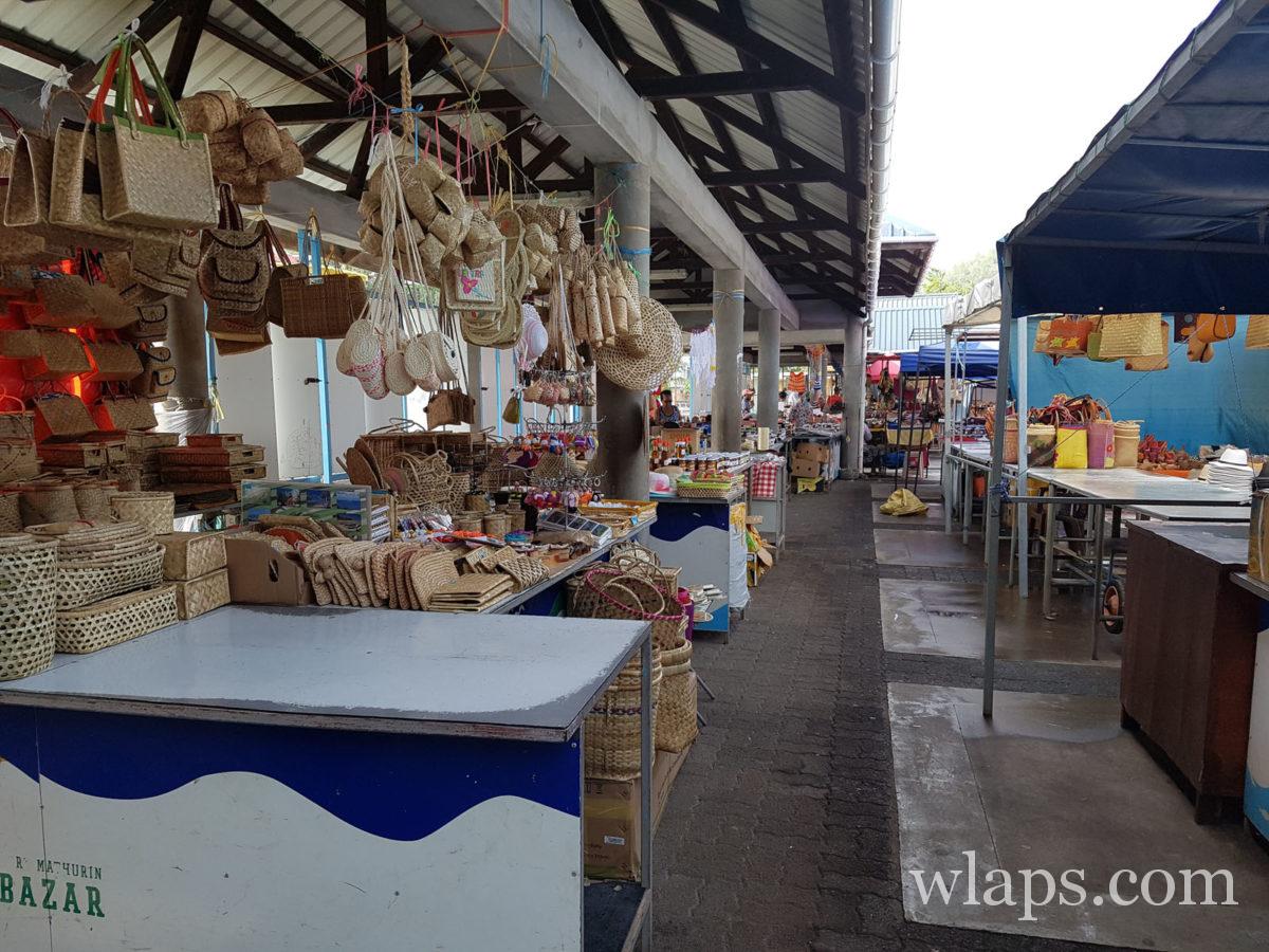 Marché de la ville de Port Mathurin
