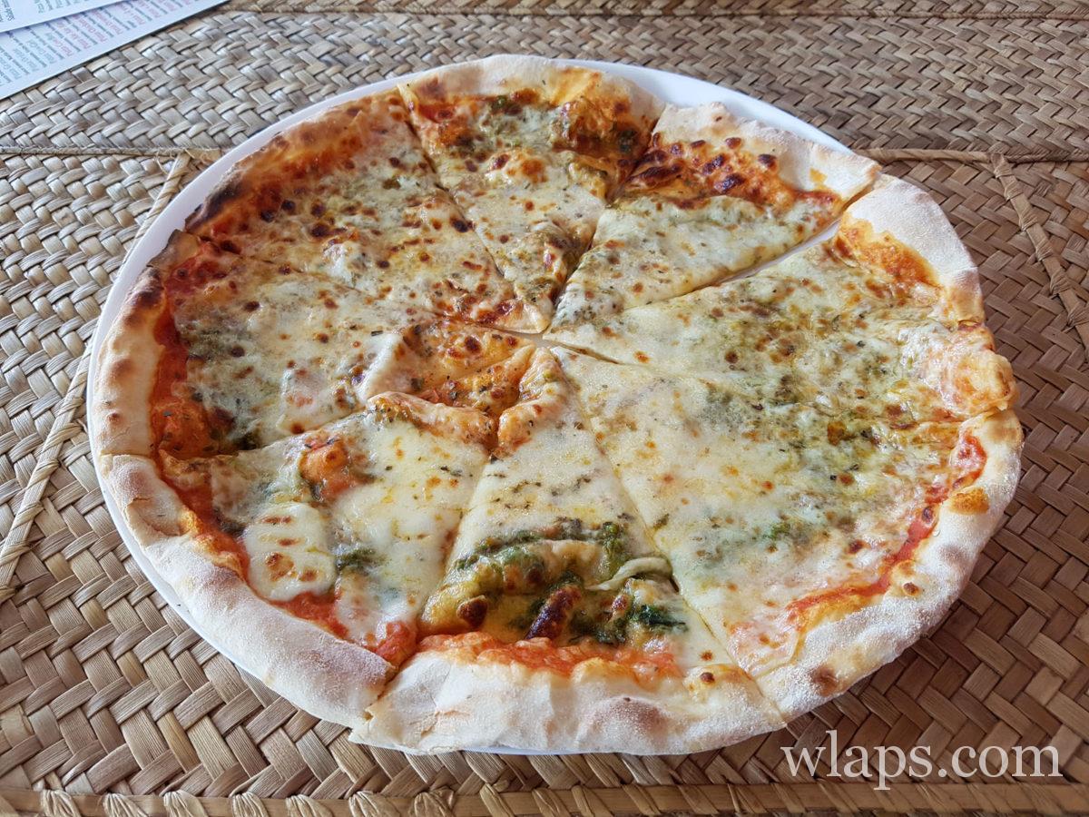 pizza au Restaurant Aux 2 frères à l'île Rodrigues