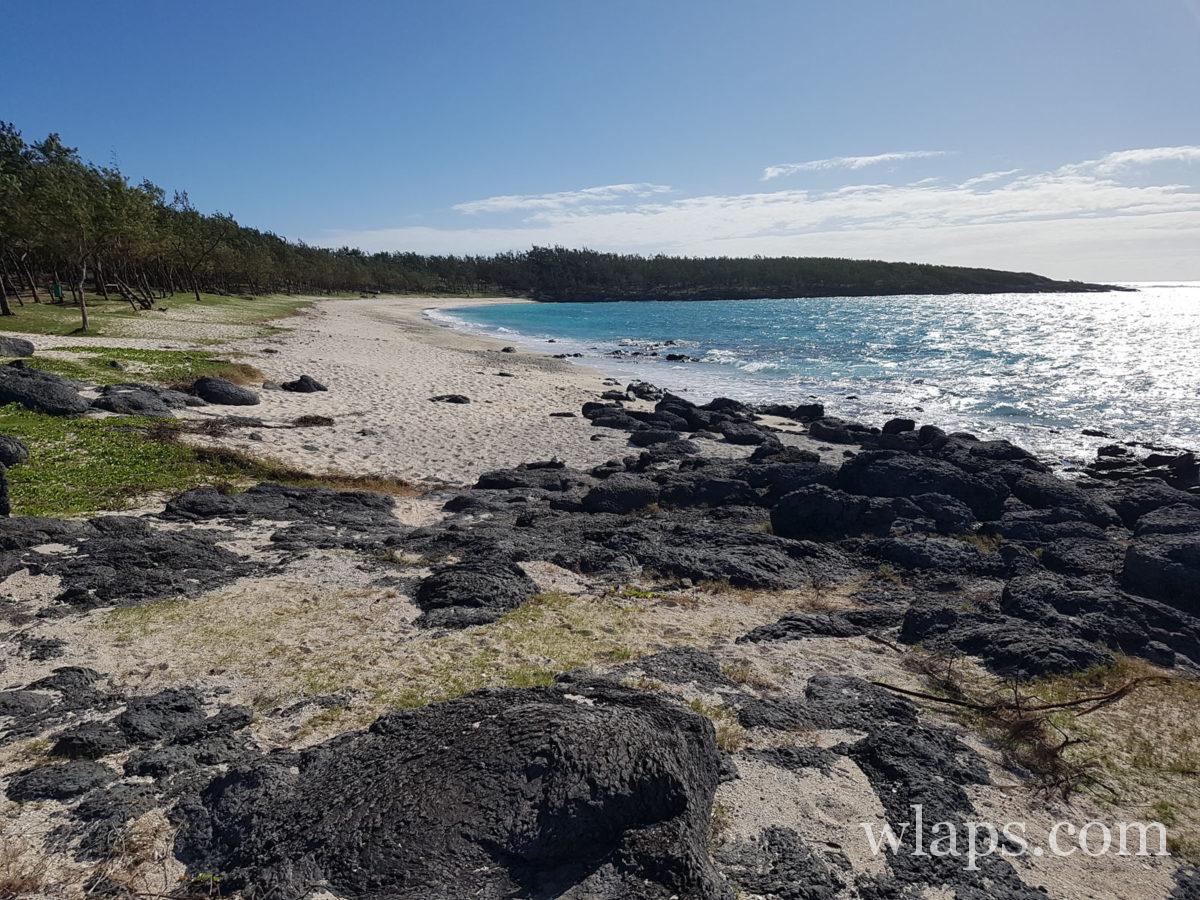 Vue sur l'Anse Fumier à Rodrigues