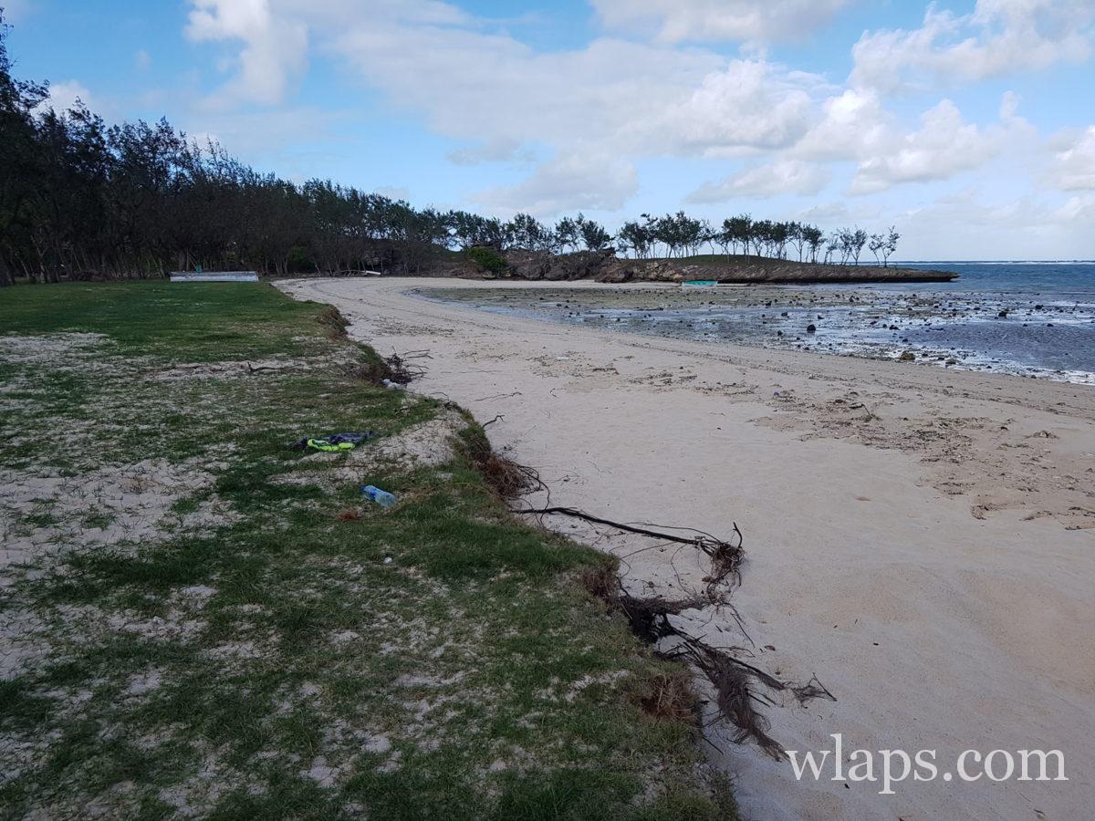 Plage de Graviers à Rodrigues
