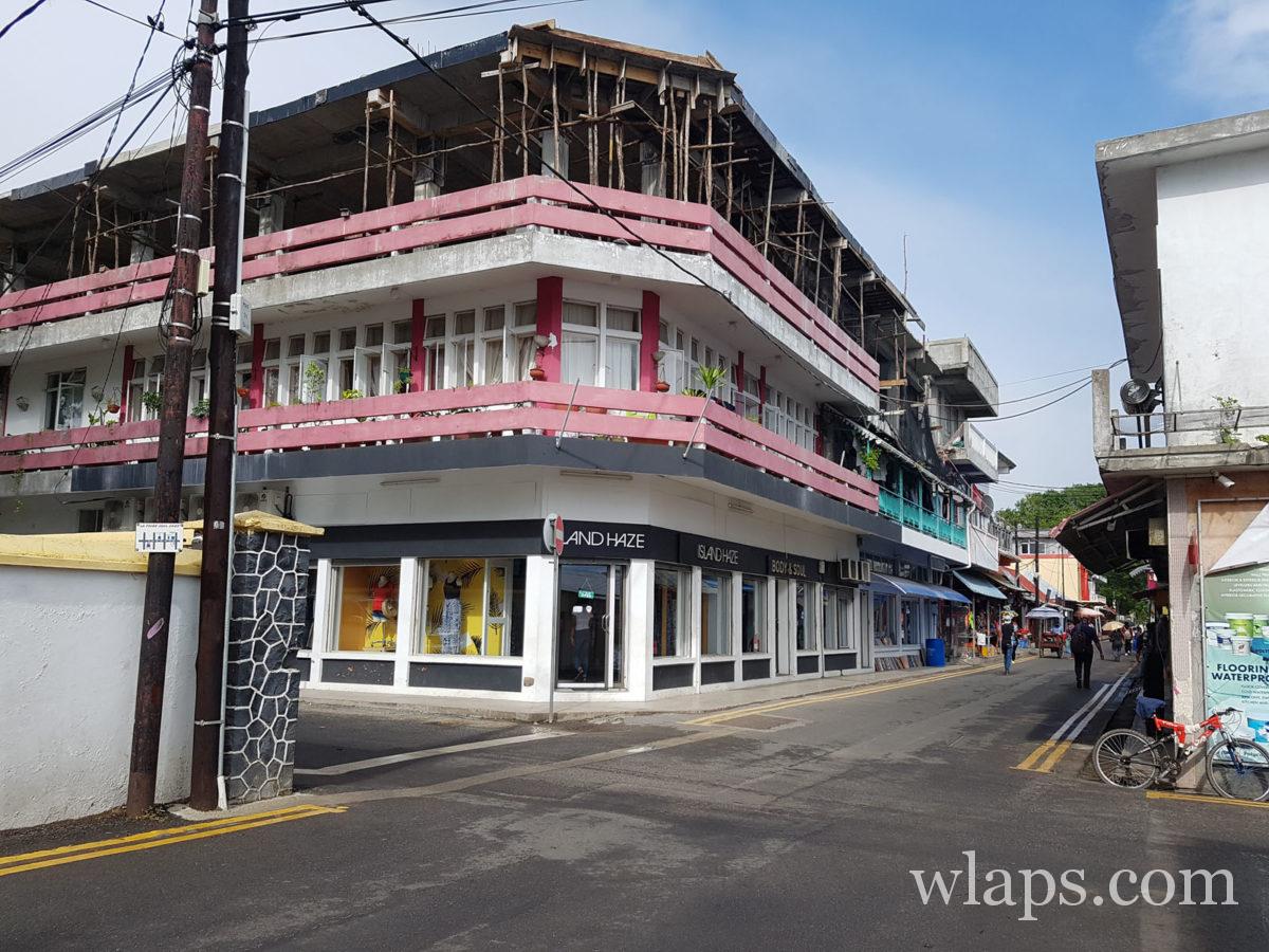 Centre-ville de la capitale de l'île Rodrigues