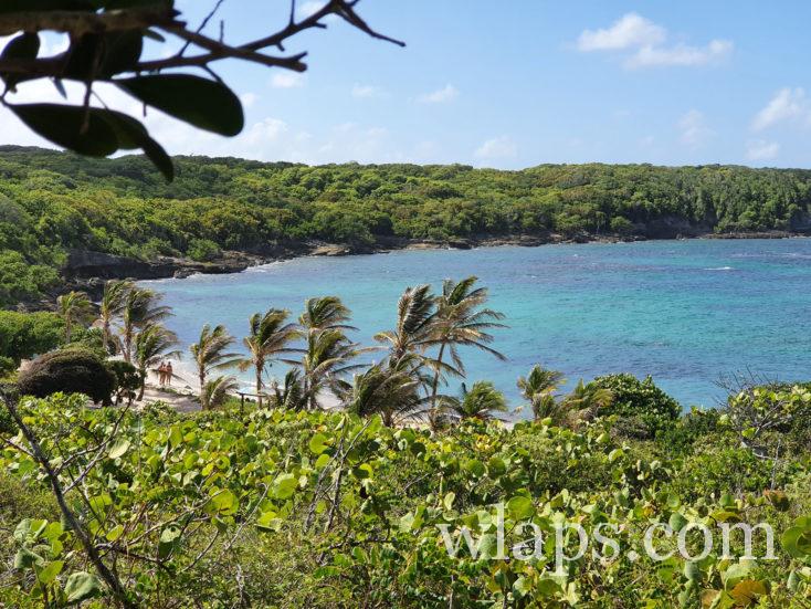 plage où on peut se baigner nus en Guadeloupe