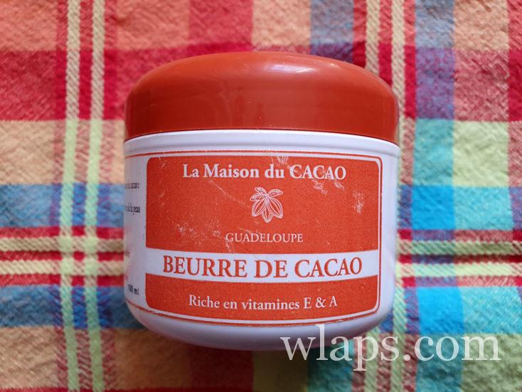 Du beurre de cacao de Guadeloupe