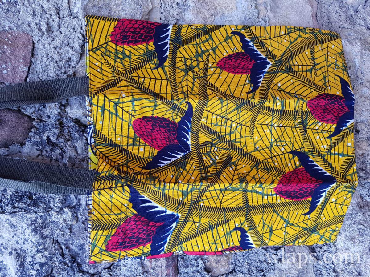 sac en WAX qui est un souvenir de l'île Rodrigues