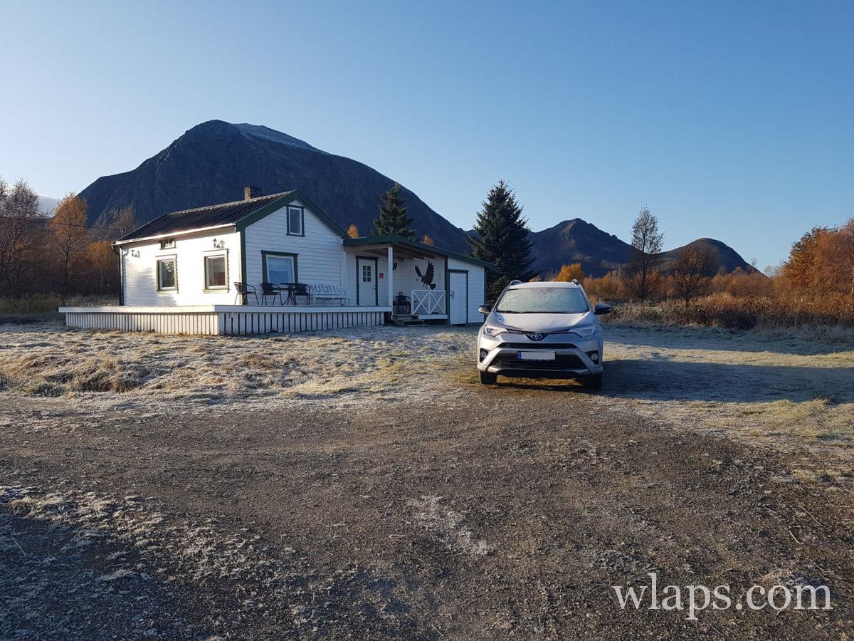 Notre voiture de location louée chez Sixt