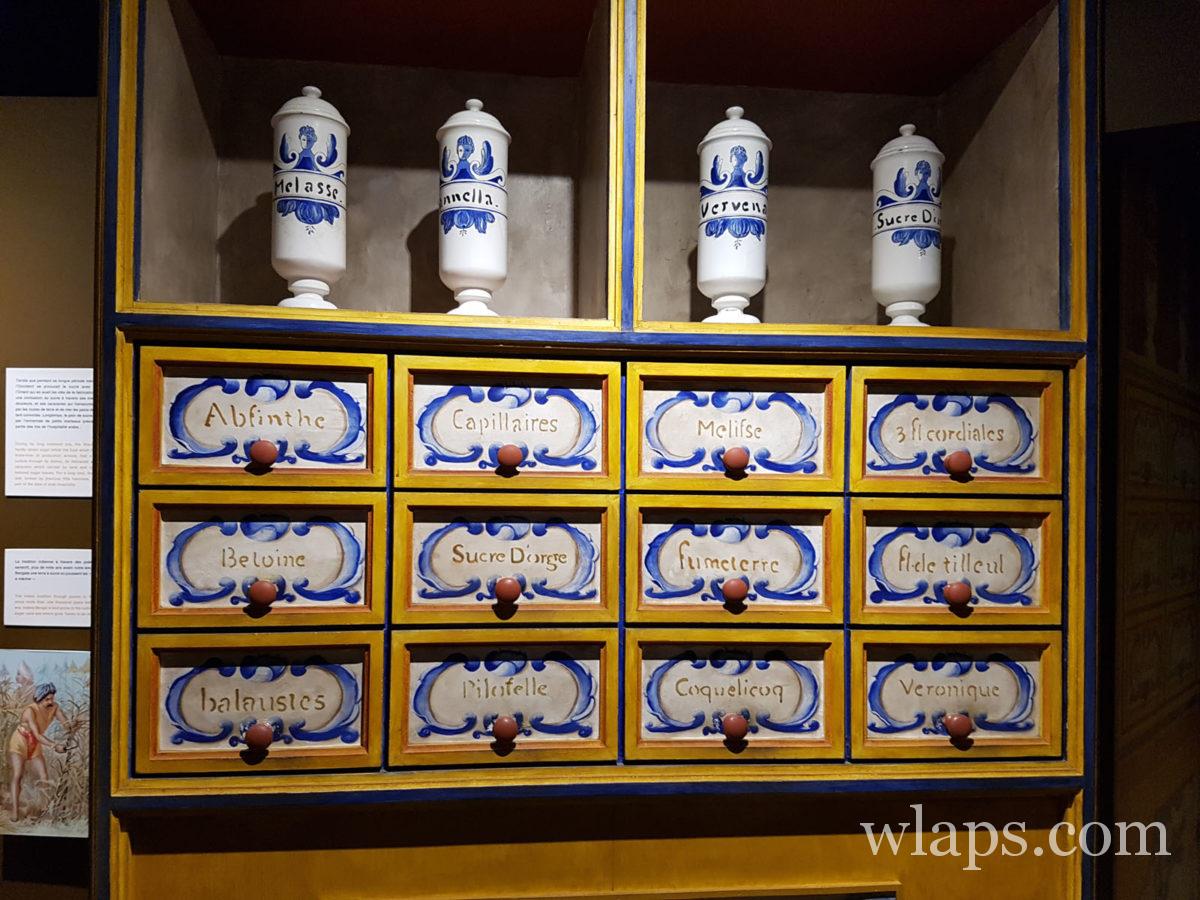 Parmi les objets exposés dans le musée