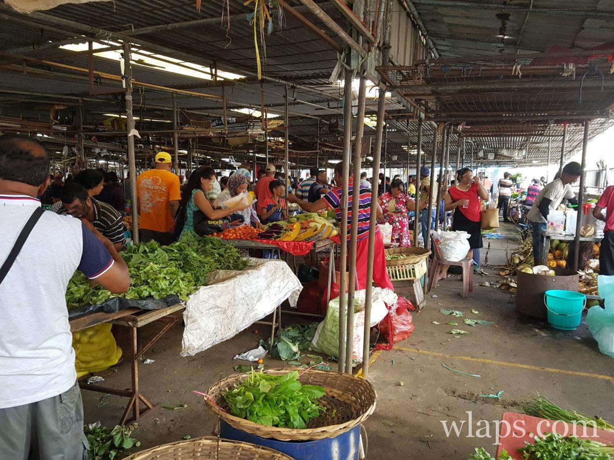 Au marché de Goodlands dans le nord de l'île Maurice