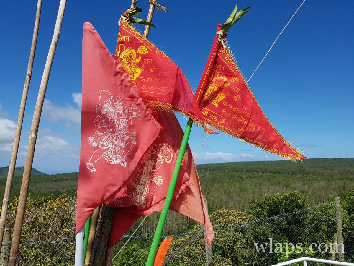 drapeau de prière hindou