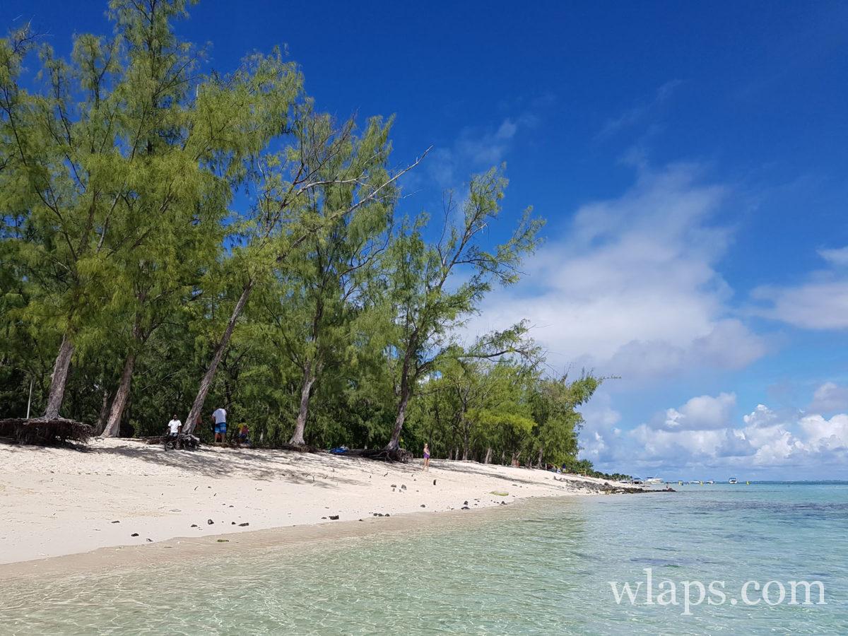 plage du morne brabant à l'île maurice