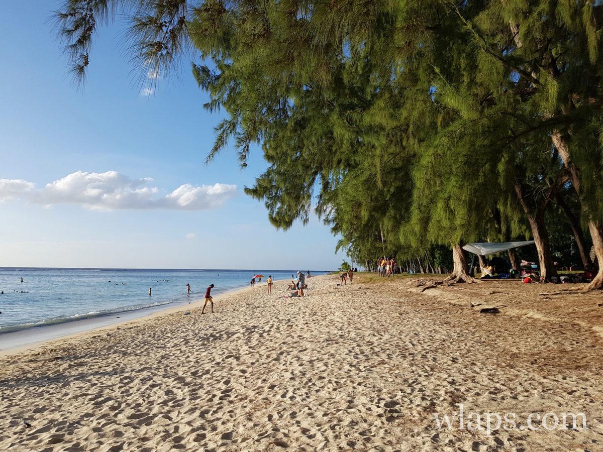 plage de l'île Maurice