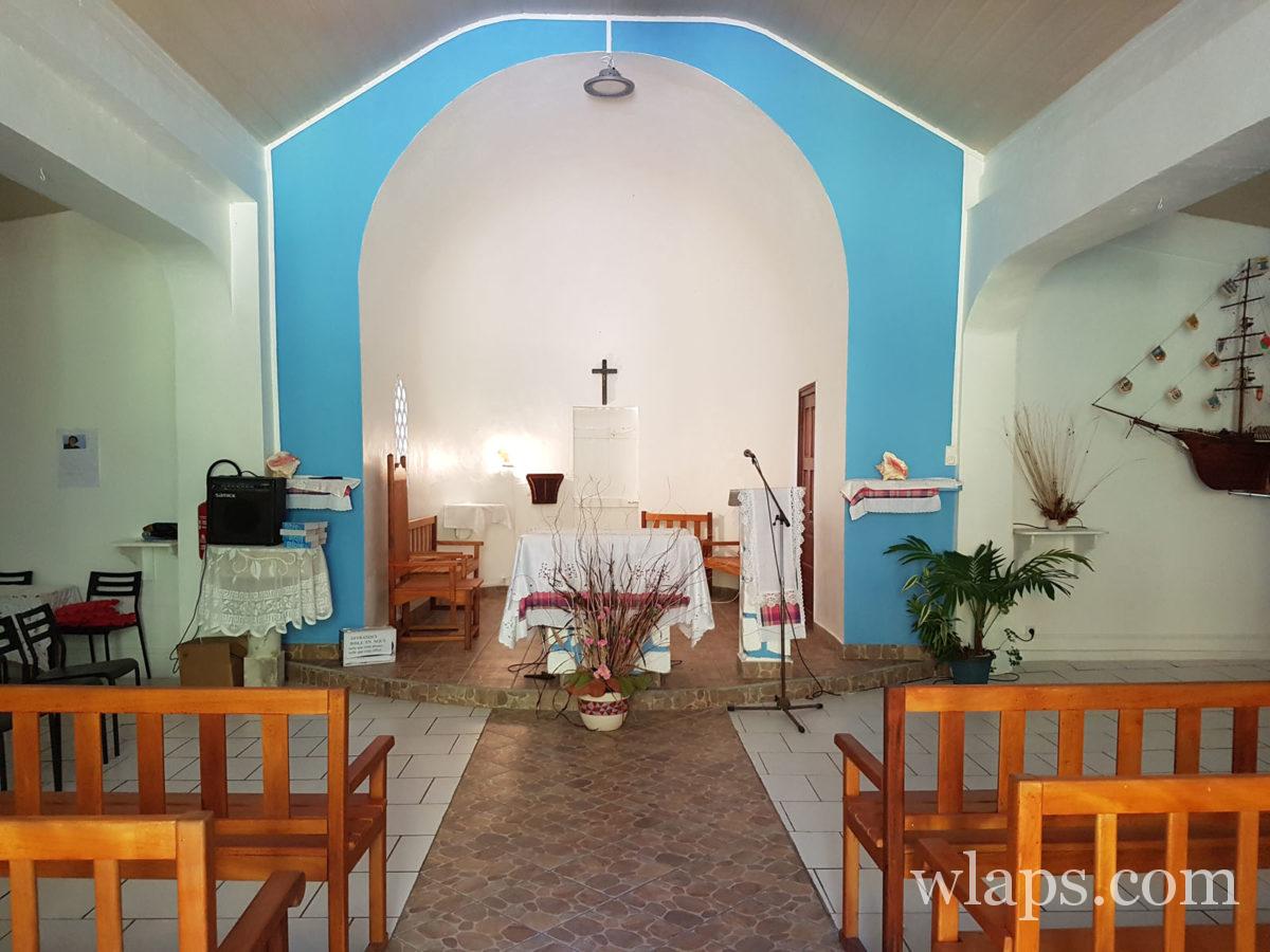 intérieur de la chapelle Notre Dame du Phare