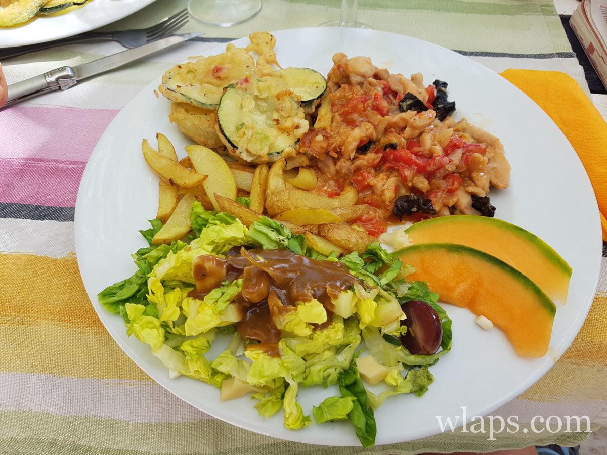 Un délicieux repas aux Pieds dans l'sable, chouette petite adresse en bord de mer