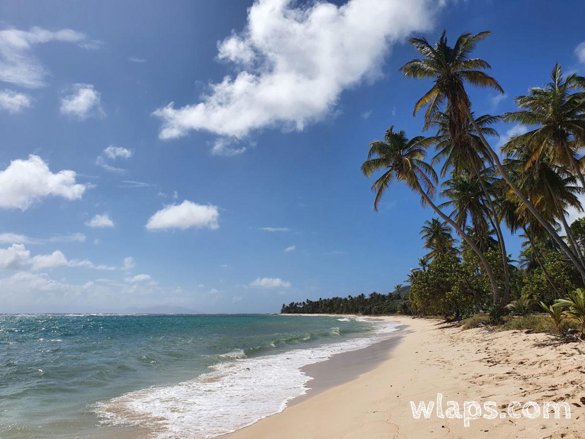 La plage de la Feuillère vers midi