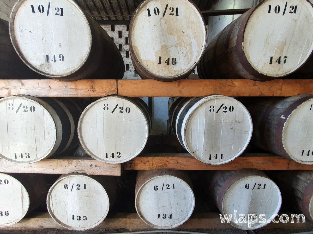 Tonneaux de rhum Père Labat