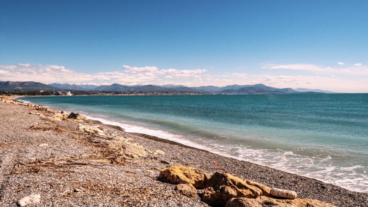 La Côte d'Azur en août