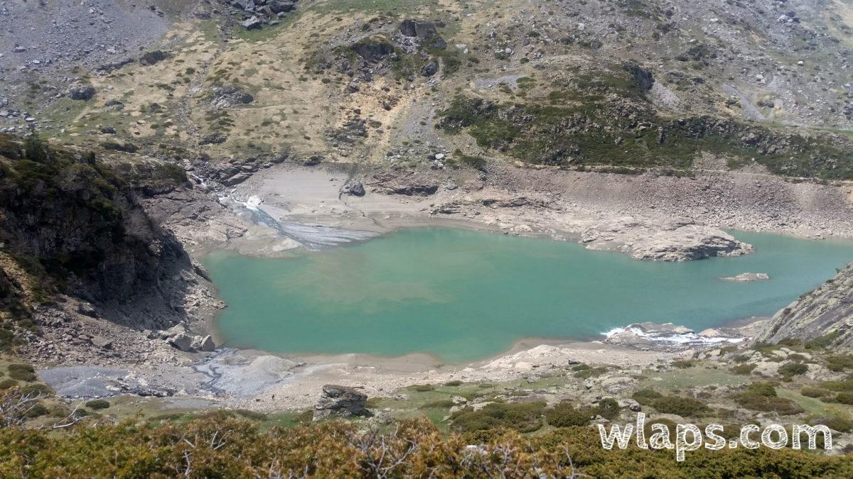 Le lac asséché