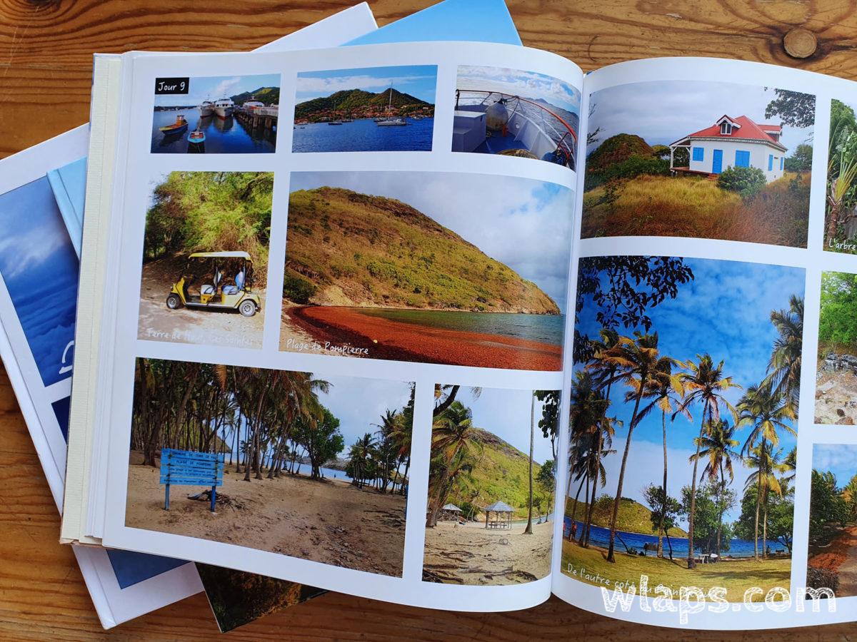 intérieur de mon premier livre photo de voyage