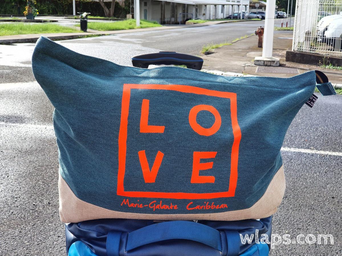 Départ pour l'aéroport avec mon nouveau sac favori