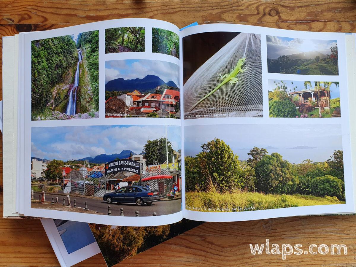 mon livre photo de voyage en Guadeloupe