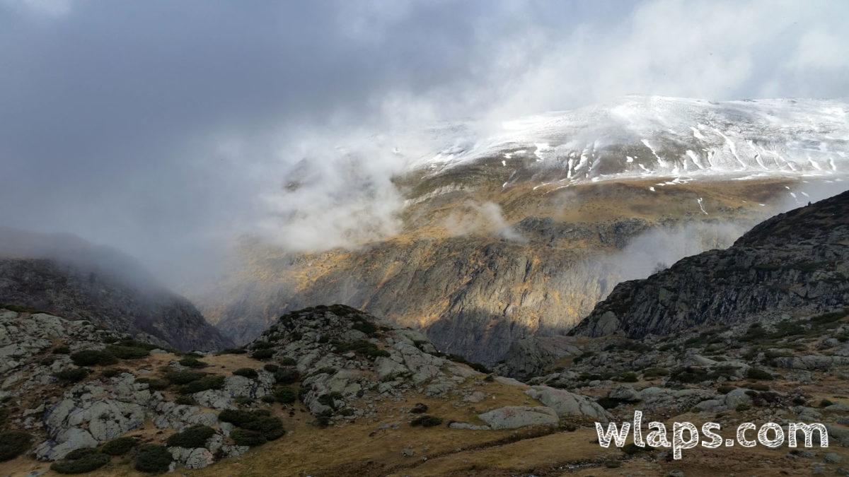 Même dans la vallée vers Héas le temps est maussade aujourd’hui