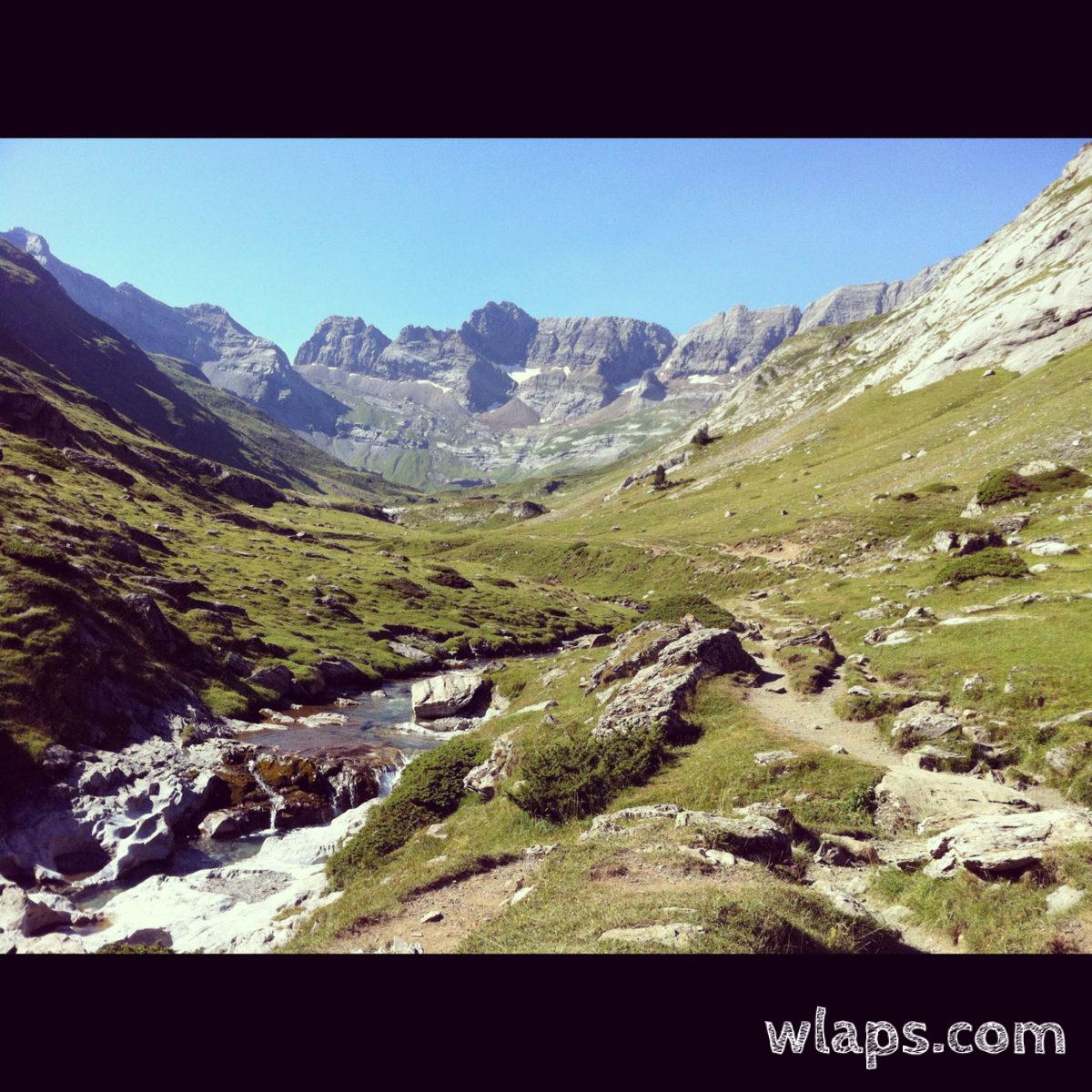 Direction le bout du Cirque d'Estaubé