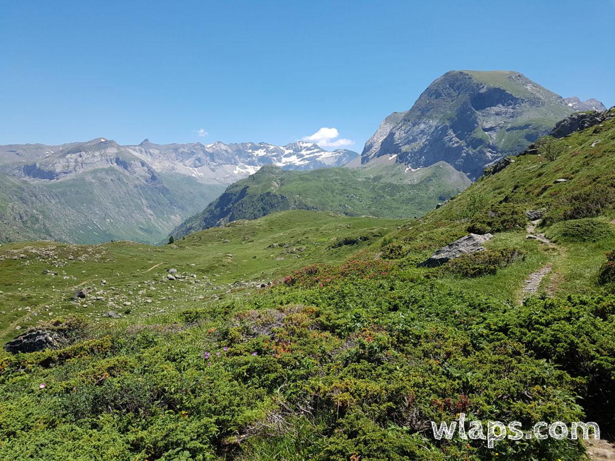 Le sentier de randonnée où l'on croise très peu de monde