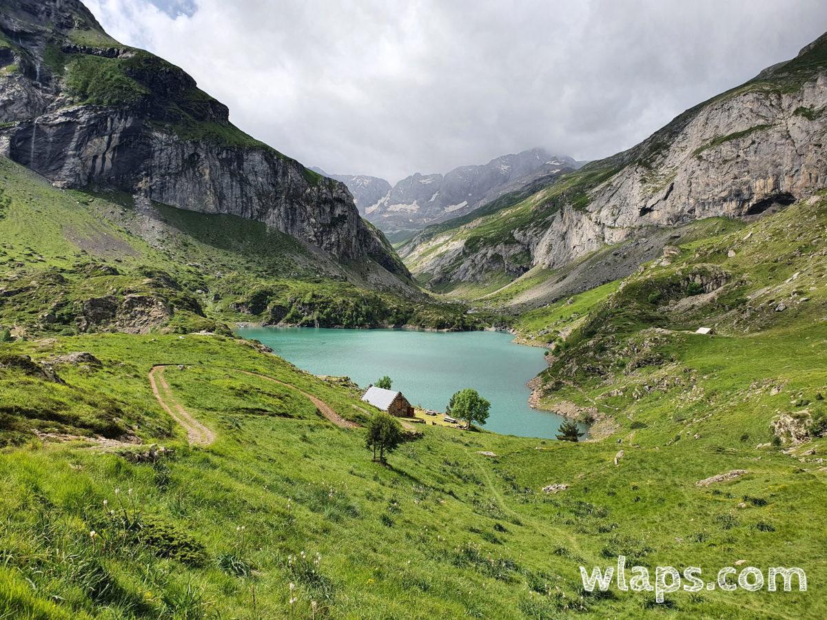 Vue sur le lac des Gloriettes