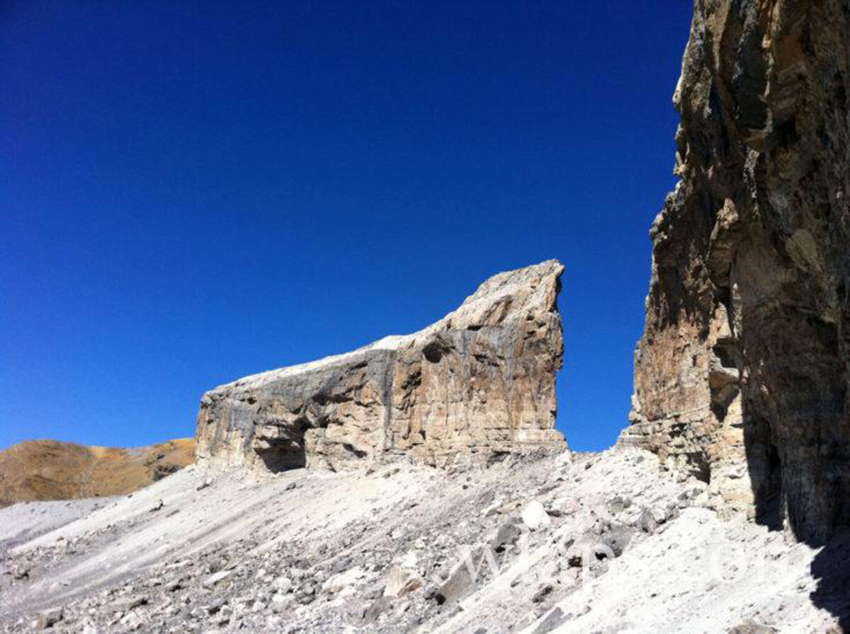La Brèche de Roland prise en photo en revenant du Casque du Marboré