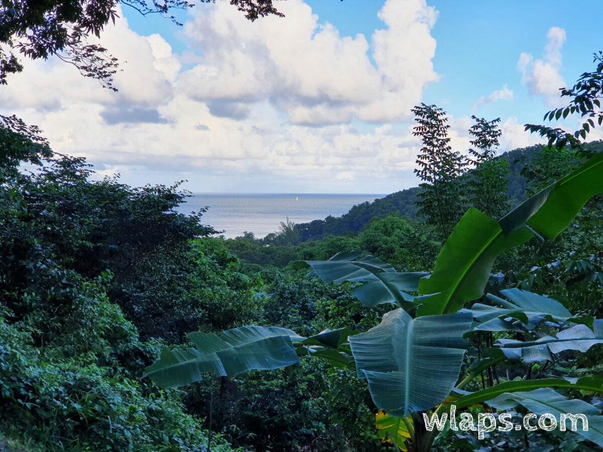 Vue mer dégagée pour le bungalow voisin du nôtre