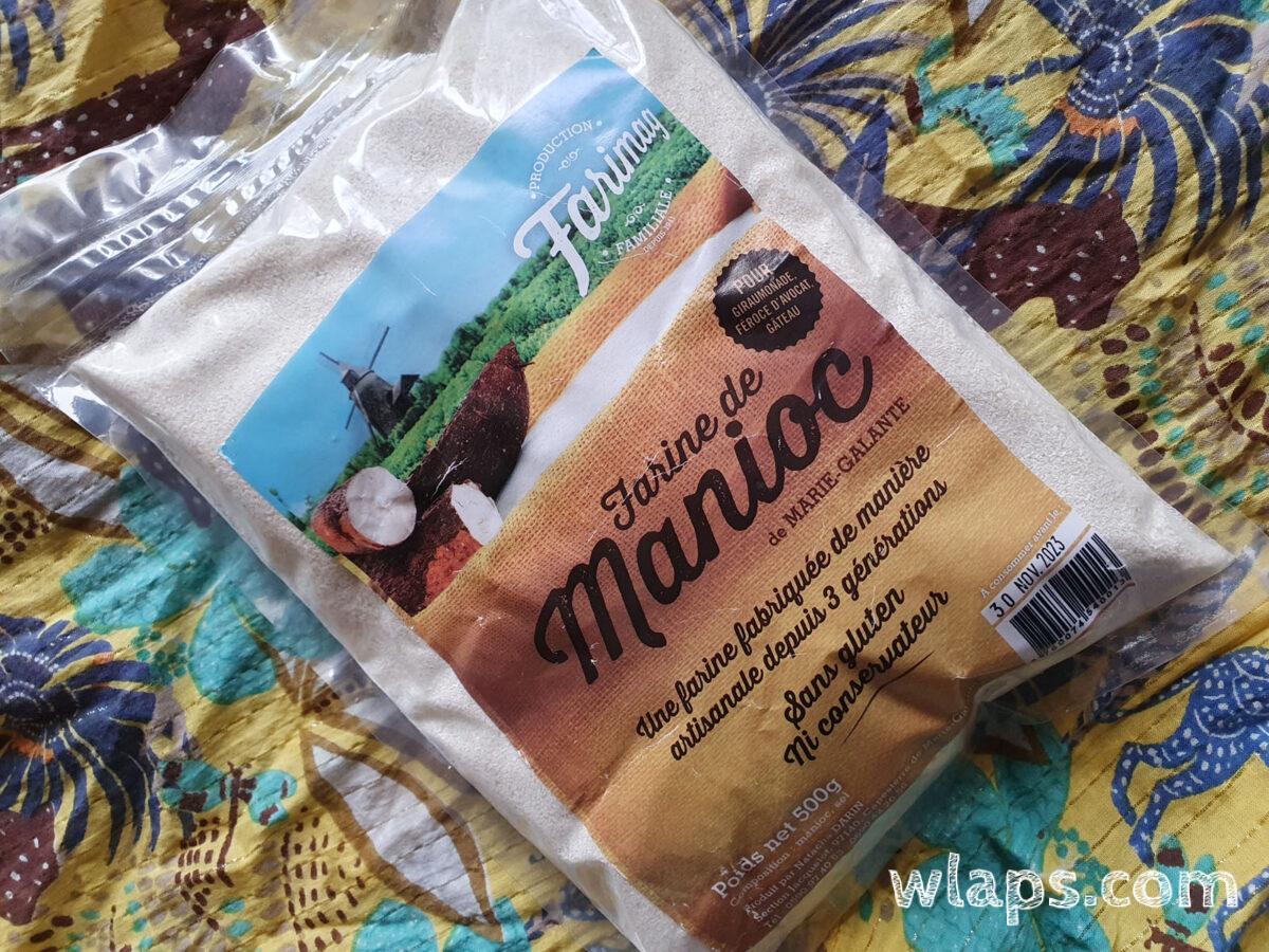 farine de manioc de Guadeloupe et Marie Galante