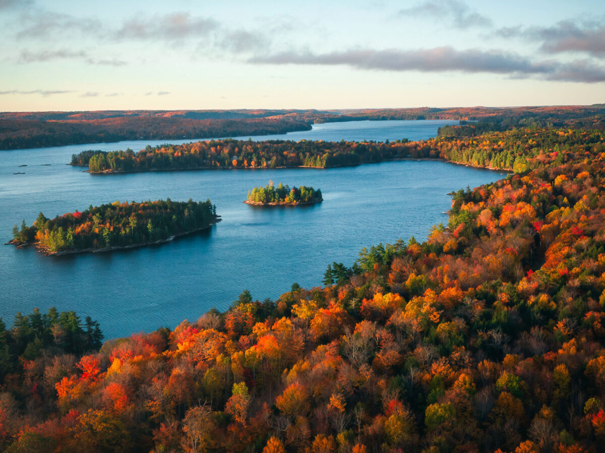 Les couleurs flamboyantes de l'automne au Canada