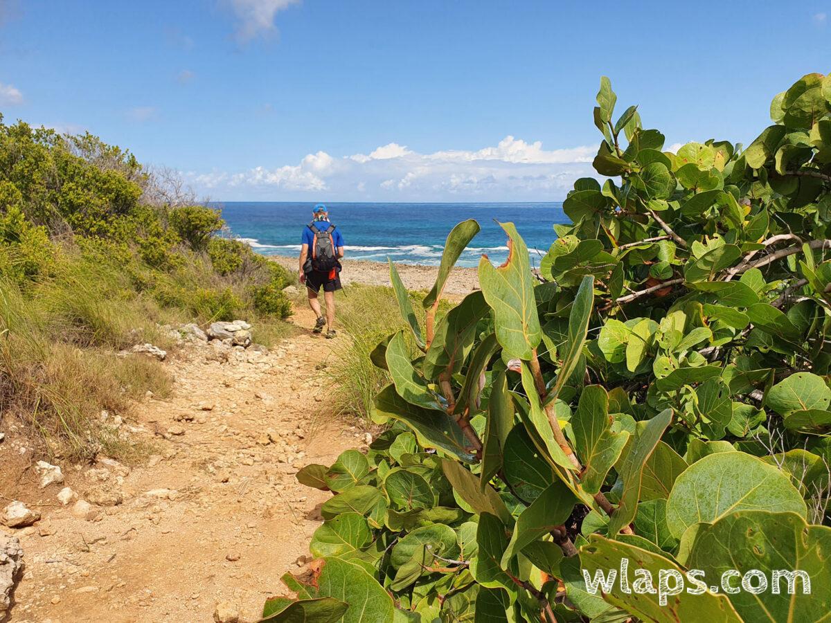 Marcher en Guadeloupe et dans un cadre pareil, le pied !
