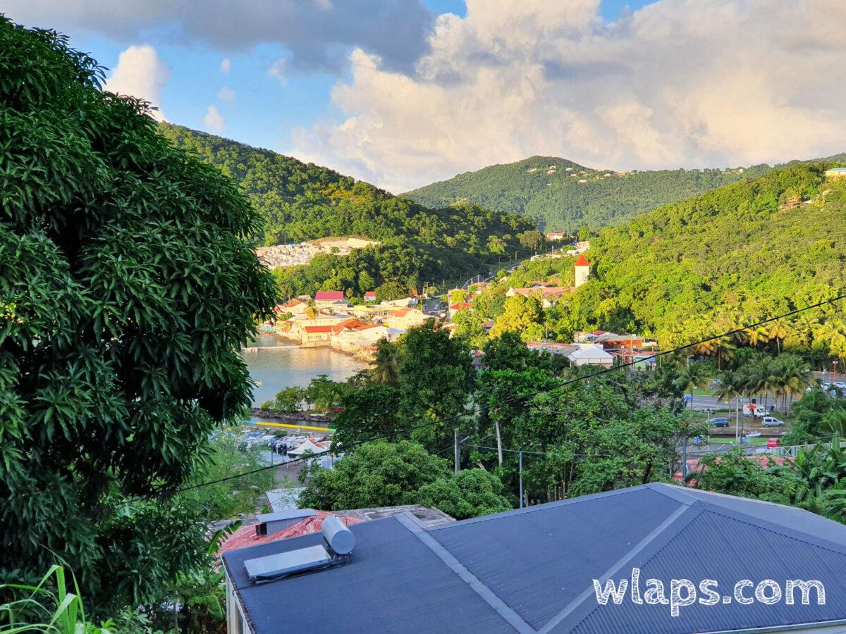 Bourg de Déhé au nord de la Basse-Terre