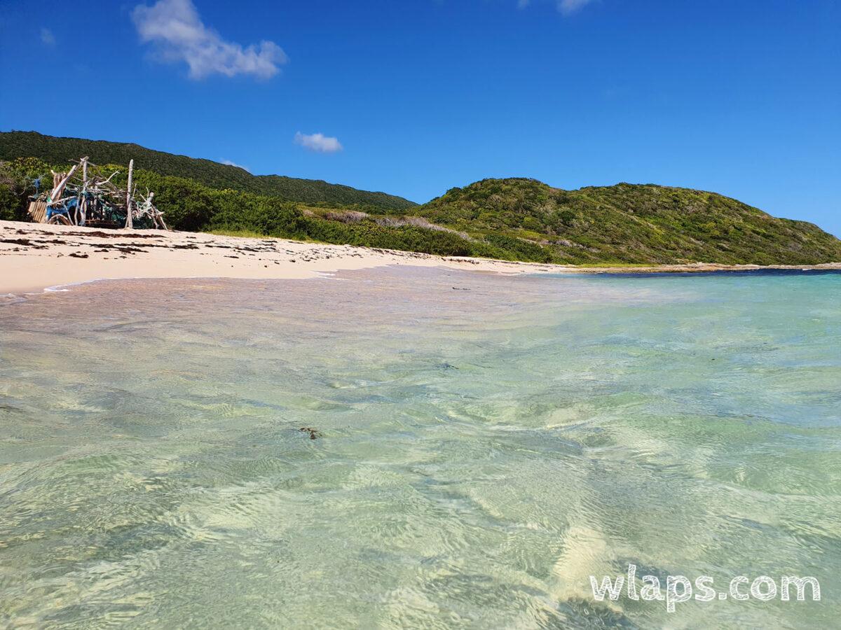 Une des plus belles plages de Marie-Galante
