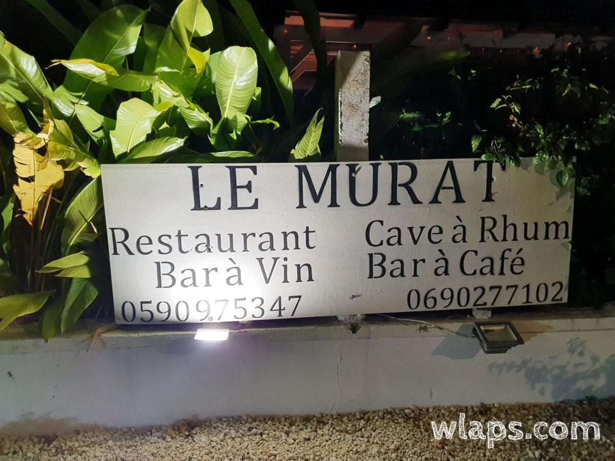 Restaurant le Murat à Marie-Galante